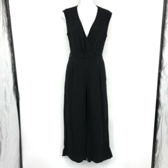 Iro Crew Jumpsuit 8 Slit Open Back Crop Wide Leg - Picture 7 of 14